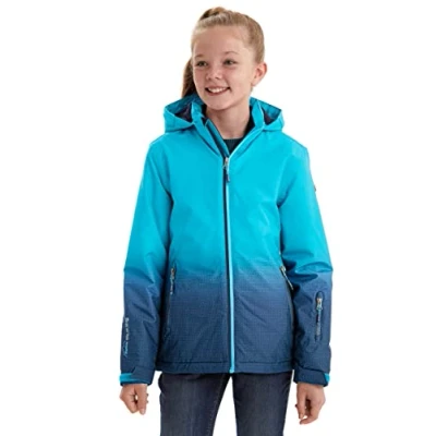 Image of Killtec Girls&#039; Lynge Grls Jacket E Functional with Hood and Snow Guard