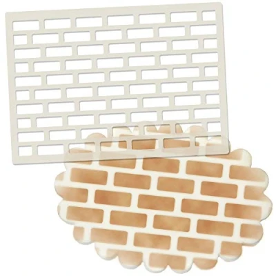 Image of Brickwork Cake Craft Decorating Stencil