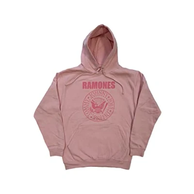 Image of Paradiso Clothing Ramones HEY HO SEAL Hoodie, Women&#039;s, Size: XL, Pink
