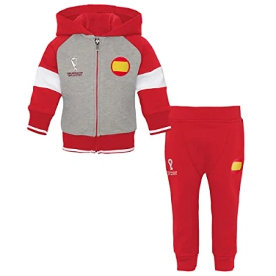 Image of Official FIFA World Cup 2022 Infant Tracksuit, Baby&#039;s, Spain, 0 3 Months