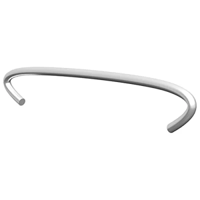 Image of vidaXL 100 pcs Gabion Hooks Galvanised Steel Silver Color Durable and Sturdy Easy Assembly Ideal for Project Stability