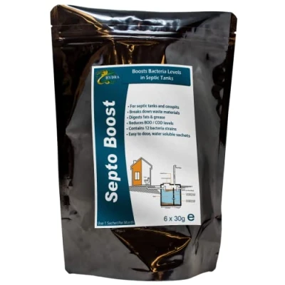 Image of Hydra Septo Boost Bacteria for Septic Tank &amp; Treatment Biological and Enzyme Cleaner Tanks 6 Months Supply