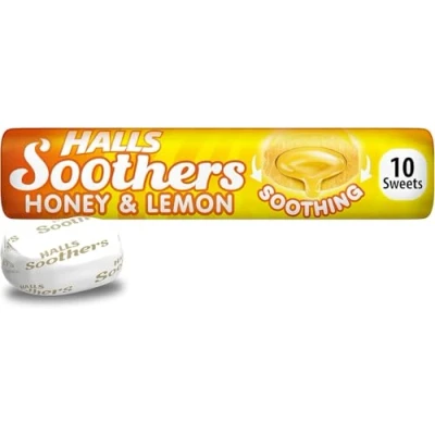 Image of Halls Soothers Honey &amp; Lemon