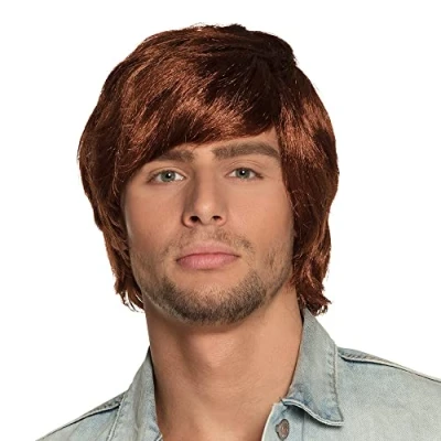 Image of Boland 10103260 Sexy Adult Tyler Wig, Brown, One Size