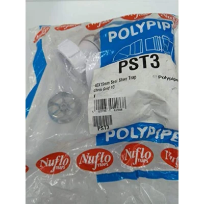 Image of Polypipe 40Mm Shower Trap 19Mm Seal Cp Grid Pst3