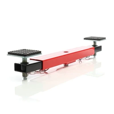 Image of XPOtool Wiltec Axle Crossarm 2000kg Car Jack Underframe Cross Bar for piece with Rubber Pads