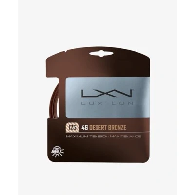 Image of Just Tennis Luxilon 4G String Set All 2024 Styles &amp; Colors (4G 125 Desert Bronze)