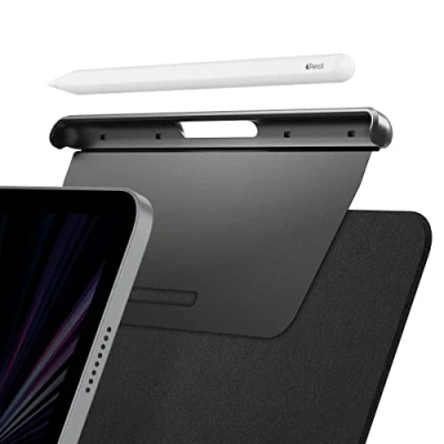 Image of Spigen DA20 Apple Pencil holder for Pro/Apple 2nd Generation Compatible with iPad Pro 11&quot;/13&quot;, Air 11&quot;/13&quot; and other series Black