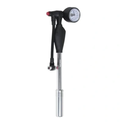 Image of Zefal Z Shock MTB Pump, Black/Silver, Universal
