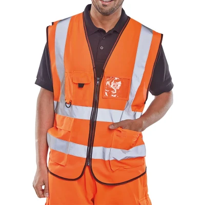Image of Beeswift Executive High Visibility Waistcoat