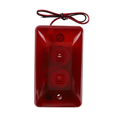 Image of Sonew Sound Light Alarm 120dB High Decibel Strobe Siren 12V DC Fire Prevention Public Places Emergency Evacuation