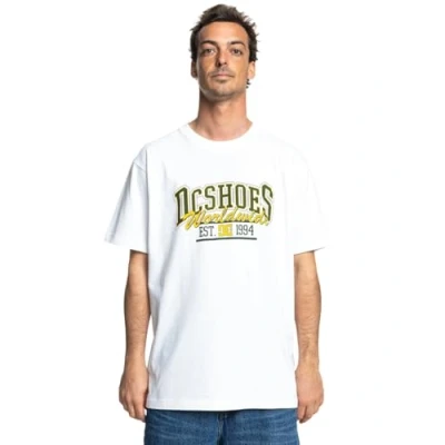 Image of DC Shoes Print Tshirt, Men&#039;s, Size: XS, Wbb white
