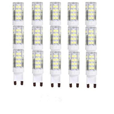 Image of OUGEER Pack of 15 G9 LED Bulb 4W Equivalent 40W Cool White 6000K 400LM AC220 240V Non Dimmable Ceramics