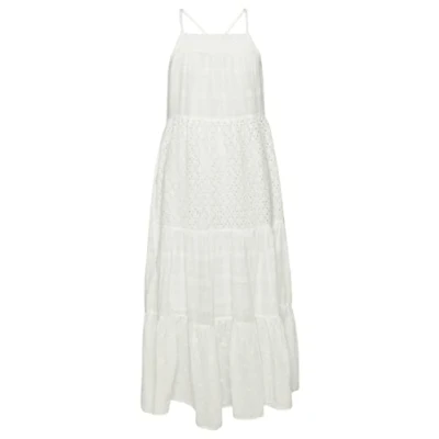 Image of Superdry Women&#039;s Vintage LACE CAMI Maxi Dress Casual, Brilliant White, S