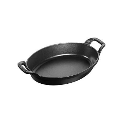 Image of STAUB Cast Iron Oven Dish 21 cm Black