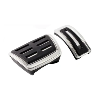 Image of Pedal Pads Covers For VW Golf 8 MK8 R Line GTI 2020 2021 2022 Car Foot Fuel Gas Accelerator Brake Pedals Cover Anti Slip Vehicle Pedal(AT 2pcs)