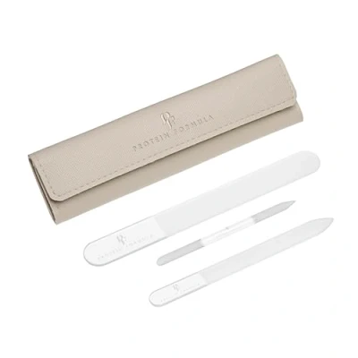 Image of Protein Formula. Crystal Nail File Trio Set