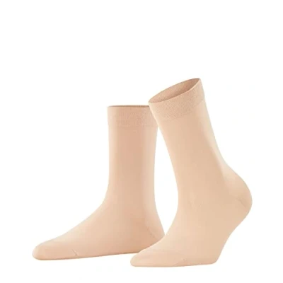Image of FALKE Women&#039;s Cotton Touch W SO Thin Plain 1 Pair Socks, Beige (Ginger 4029) new eco friendly, 5.5 8