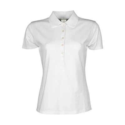 Image of Tee Jays Ladies&#039; Luxury Stretch Polo S White