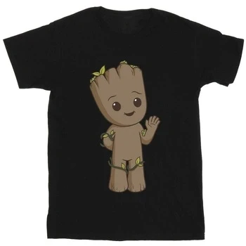 Image of Marvel Girls I Am Groot Cute T Shirt Black 3 4 Years