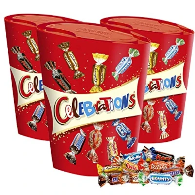 Image of Mars Celebrations Large Carton 380 g,Pack of 3