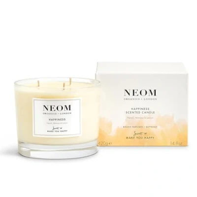 Image of Neom Happiness Scented Candle (3 Wicks) 420g
