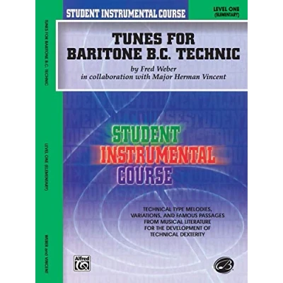 Image of Tunes for Baritone Technic, Level I: Student Instrumental Course