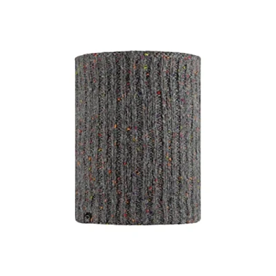 Image of Buff Knitted &amp; Fleece Neckwarmer KIM GREY Women One size