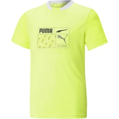 Image of PUMA Active Sports Poly Graphic Tee B