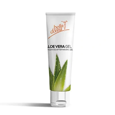 Image of Bella Donna Soothing and Cooling Aloe Vera Gel, 100ml Ideal for Skin Relief After Hair Removal