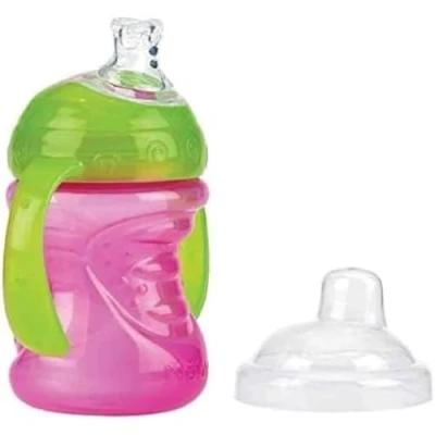 Image of Nuby Swirl non spill cup, from 6 months, color sent randomly, 240ml