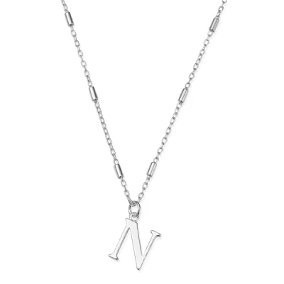 Image of ChloBo Iconic Initial M Silver Necklace SNCC4040M