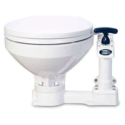 Image of Jabsco 29090 5000 Twist n&#039; Lock, Manual Marine Toilet, Compact Bowl