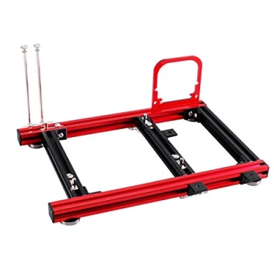 Image of Kuuleyn ITX Case, Mini Computer Open Air PC Test Bench DIY Aluminum Alloy Frame Motherboard Case with Screws