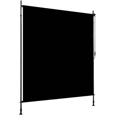 Image of vidaXL Outdoor Roller Blind 200x270 cm Anthracite