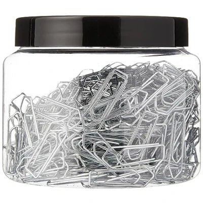 Image of Wedo 901 15040054 26 mm Zinc Plated Metal Paper Clip (Pack of 400)