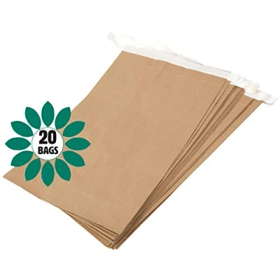 Image of Eco Friendly Paper Mailing Manilla Brown Bag/Sack 330 x 100 485mm 20 bags