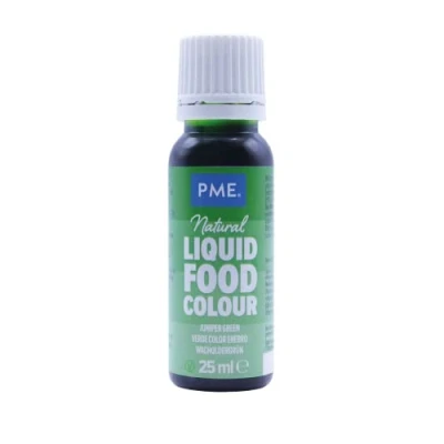Image of PME 100% Natural Food Colour Liquid Juniper Green (25ml)