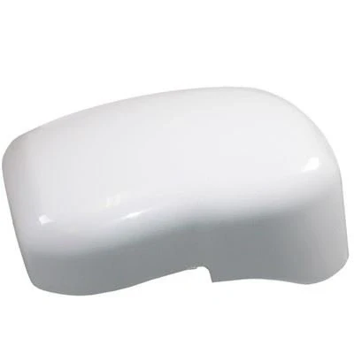 Image of Fiamma F45iL Left Hand Motorhome Zip Awning End Cap Cover Polar White 04380 01A