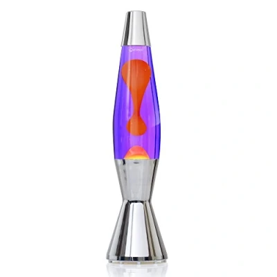 Image of MATHMOS Lava Lamp Astro Baby Violet/Orange