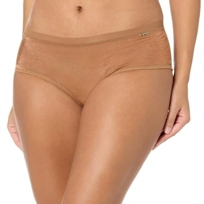 Image of Gossard Women&#039;s Glossies Boy Short Panties, Bronze, S UK