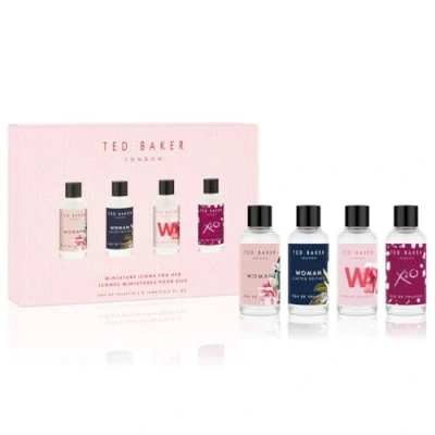 Image of Ted Baker Icons Gift Set 15ml EDT Woman Original + Limited Edition W For Her X20
