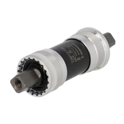 Image of SHIMANO unisex adult 68/122.5mm bottom bracket, black, one size