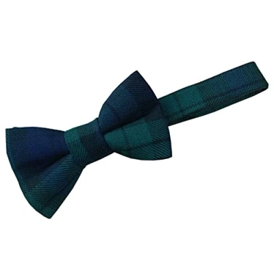 Image of Boys Black Watch Tartan Ready tied Bow Tie