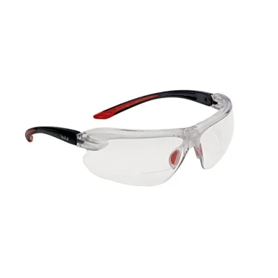 Image of Bolle IRISPSI2.5 Iris Spectacles Lens Bi Material Frame, +2.5 Reading, Clear