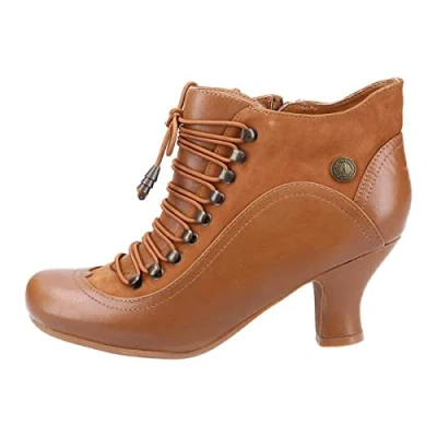 Image of Hush Puppies Women&#039;s Vivianna Fashion Boot, Tan, 7 UK
