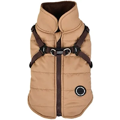Image of Puppia Mountaineer Ii Beige Xl Dog Coat 3170 g