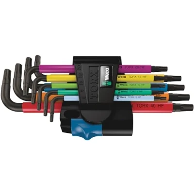 Image of 967/9 TX Multicolour Holding Function L Key Set of 9 (TX8 TX40)