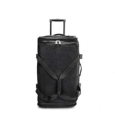 Image of Kipling TEAGAN M Medium wheeled duffle, Upright, Black Noir (Black)
