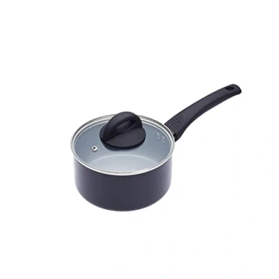 Image of Master Class Ceramic Coated 16cm Saucepan with Lid